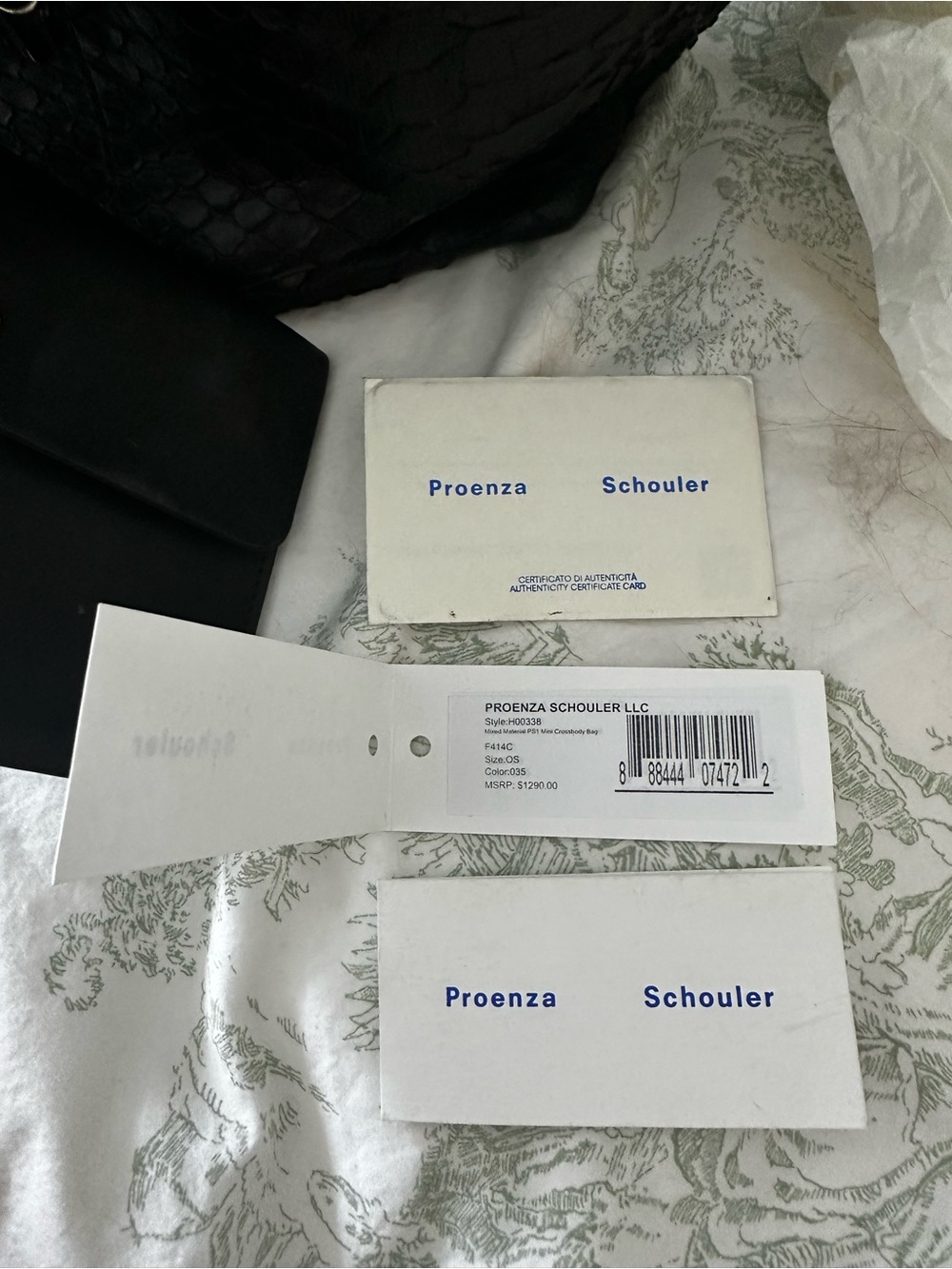 Proenza Schouler Python Bucket Bag - Picture 7 of 7